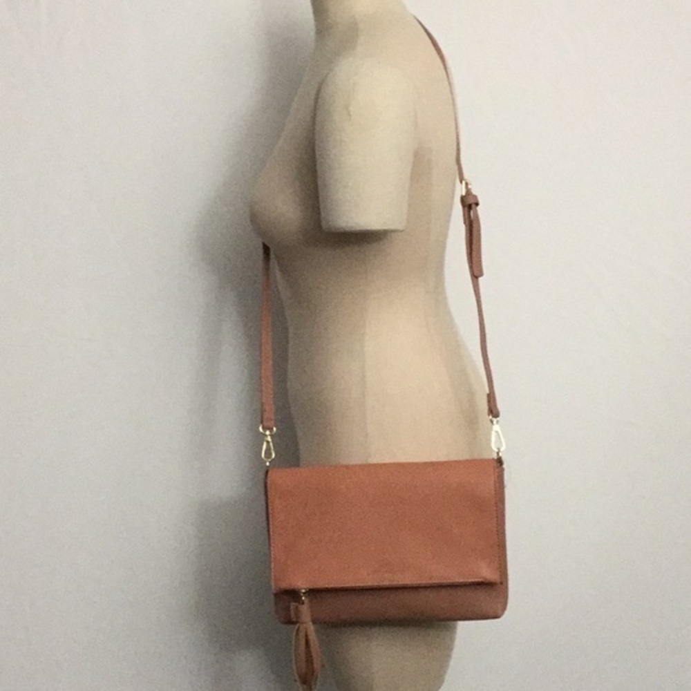 NWOT Jackie Louenhide Vegan Leather Crossbody Pink